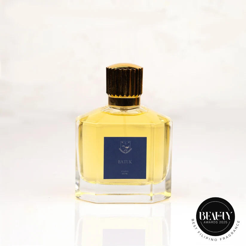 Batuk is a fragrance inspired by the ancient art of traditional tattooing, known as ‘batok.’ A tribute to the cultural heritage of the indigenous people of Kalinga.
